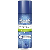 Wilkinson Sword Foam Protect Sensitive - Espuma de Afeitar para Hombre- Especial Piel Sensible- Afeitado Manual…